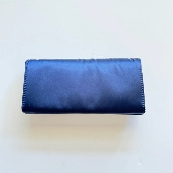 Kipling Blue Fabric Trifold Snap Wallet - Picture 3 of 10